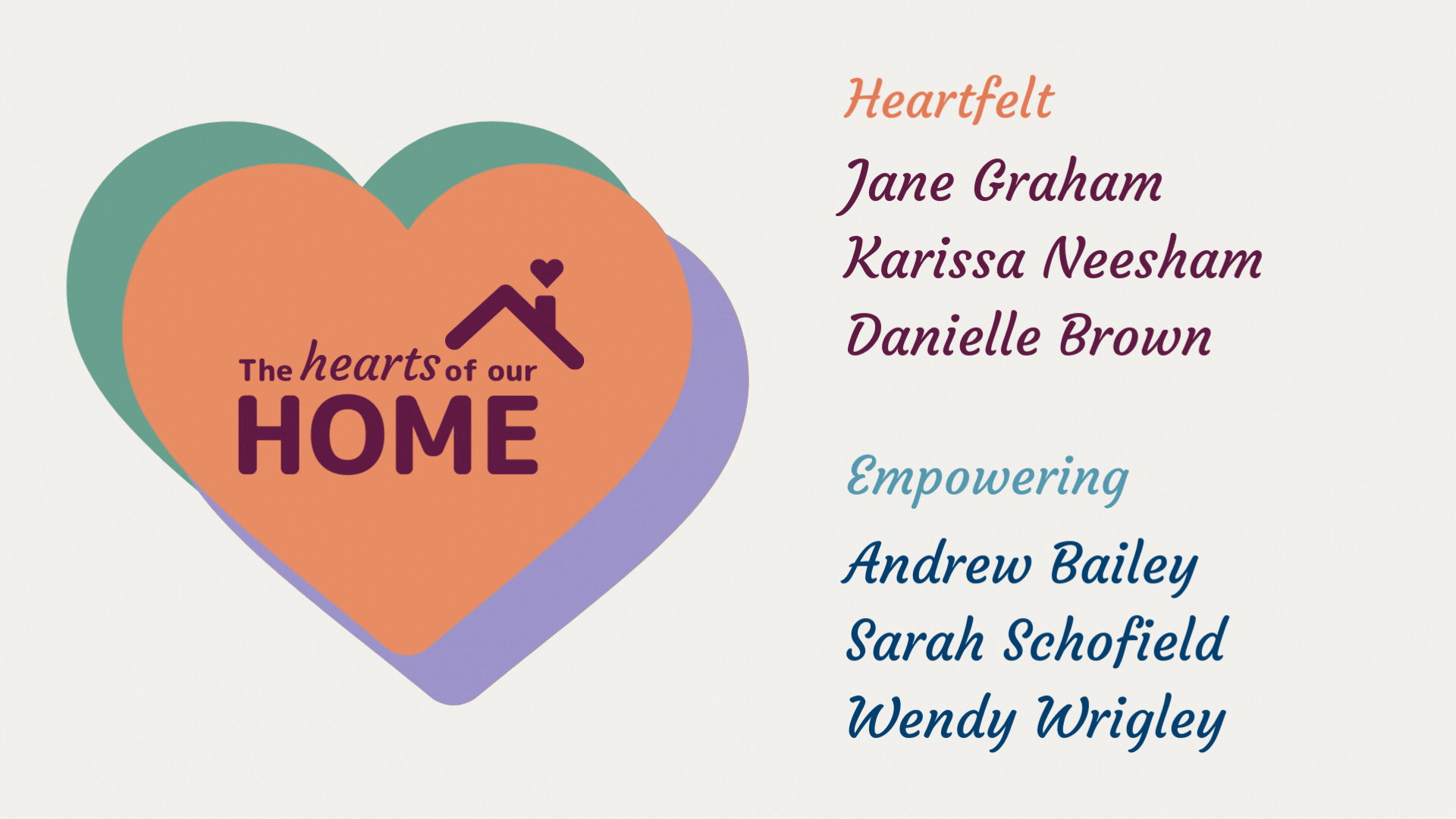 Celebrating The Hearts of our HOME - Our Dedicated Team Members